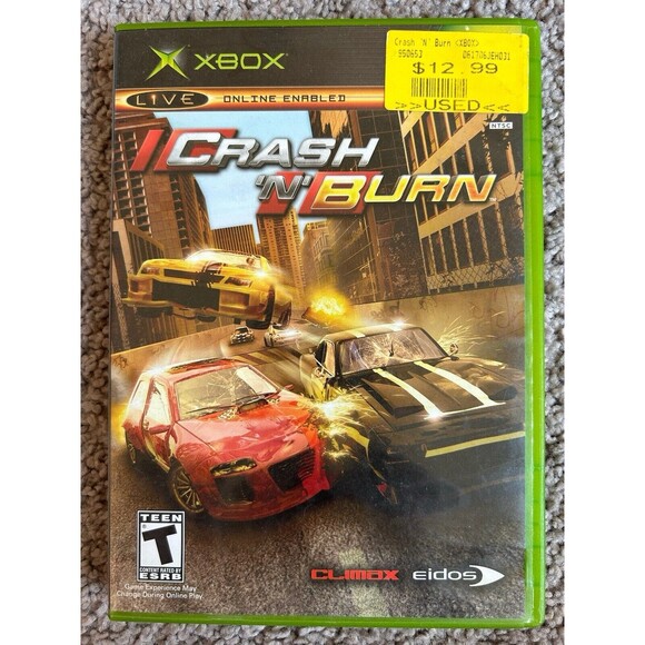 Crash 'N' Burn (Microsoft Xbox, 2004) - Picture 1 of 2